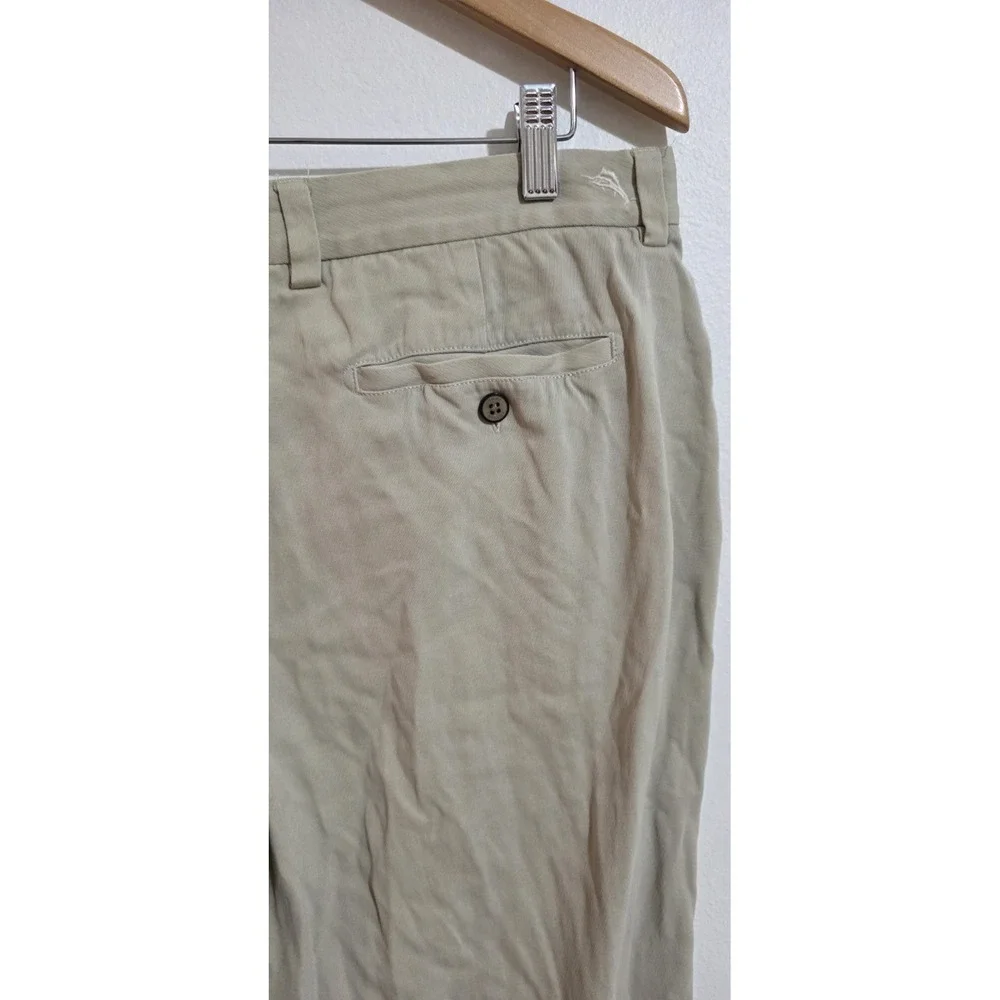 Tommy Bahama Silk Men's Pants 36x32 Beach Casual Khaki Slacks Trousers‎ - Picture 4 of 6